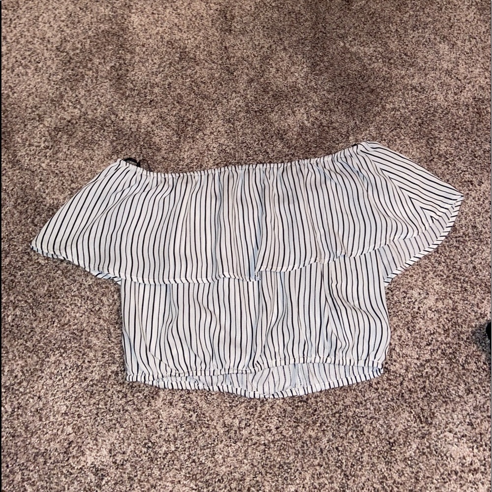Off the shoulder dressy top